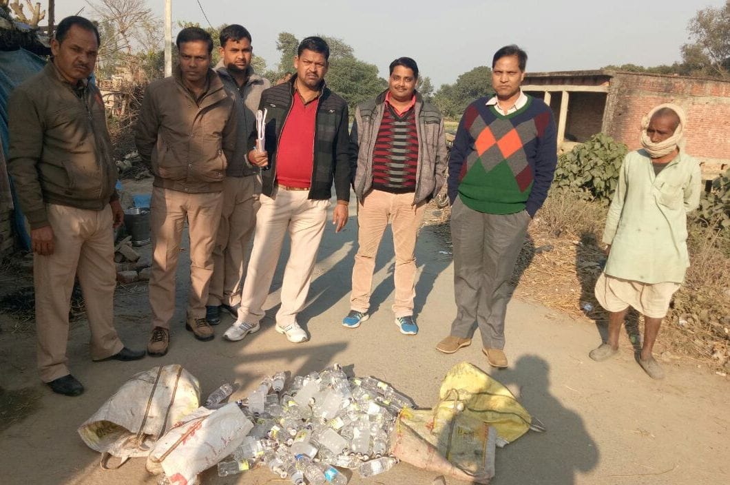 250 Nepali and raw liquor bottle recovered