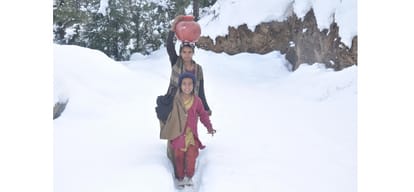 power supply water supply yet not restored in himachal after Heavy snowfall