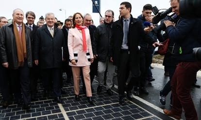 World first solar panel road opens in Normandy village at france
