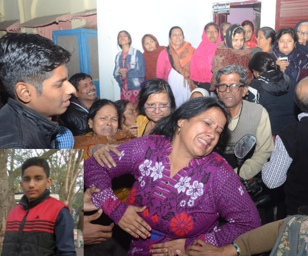A student commits suicide in Lucknow.