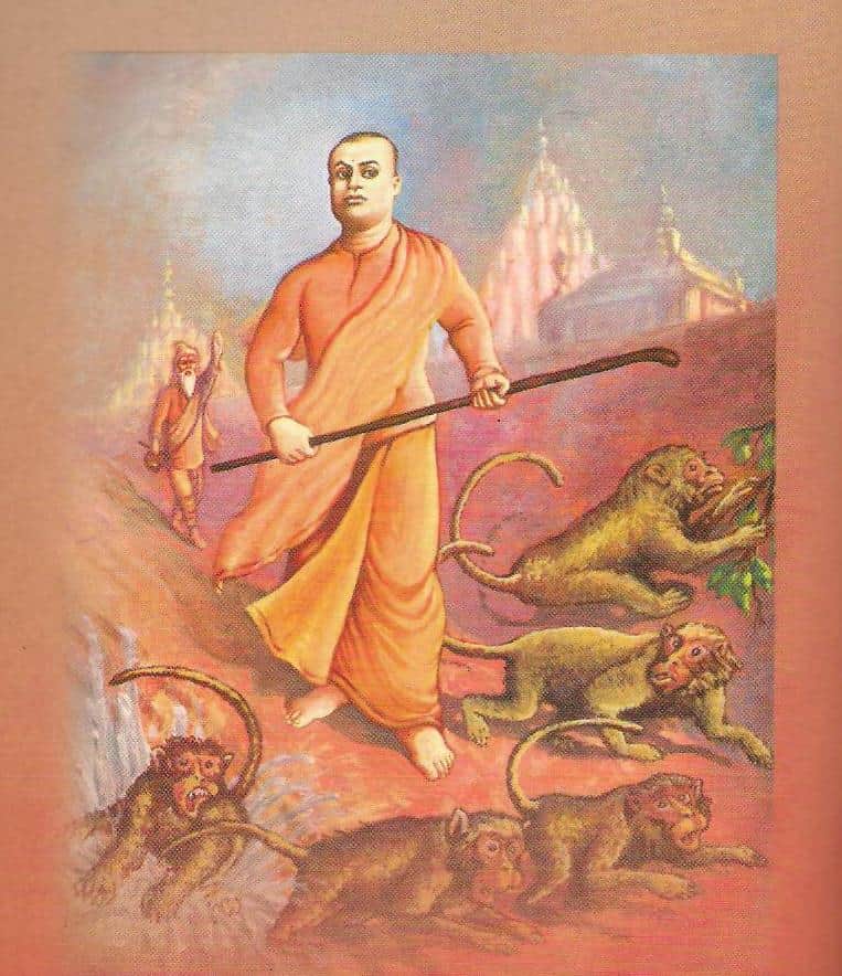 Swami Vivekananda came Varanasi to meet three young 