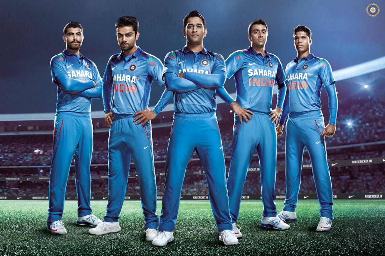 Team India to sport new jersey in ODI series against England