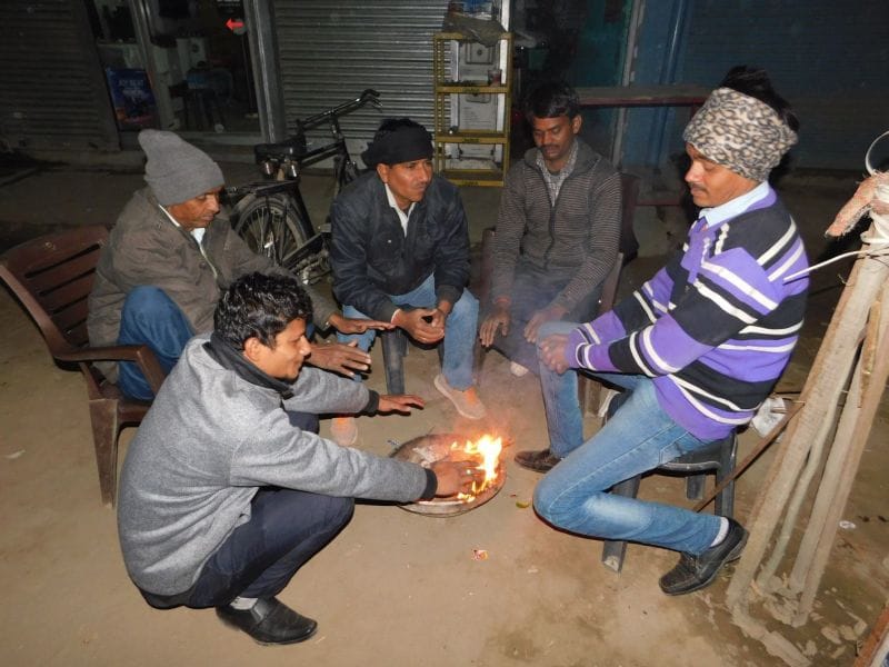 People upset by the cold