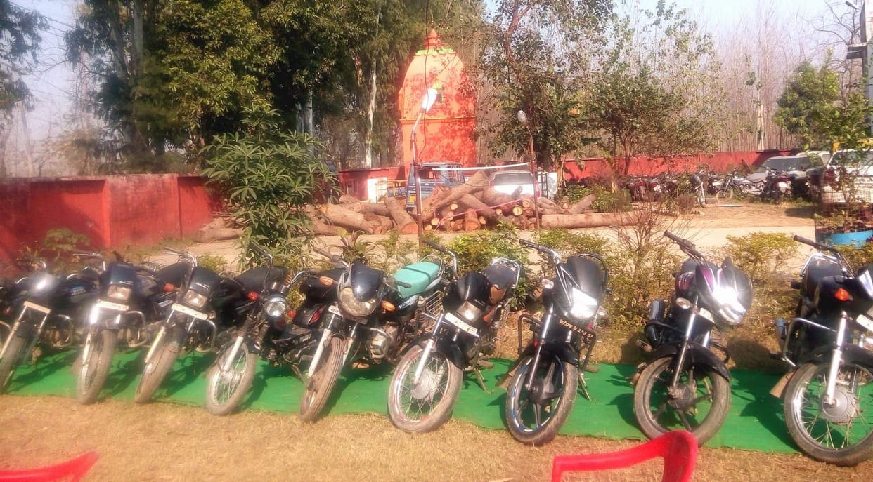 Moradabad: On-demand vehicle theft gang caught, 9 bikes recovered