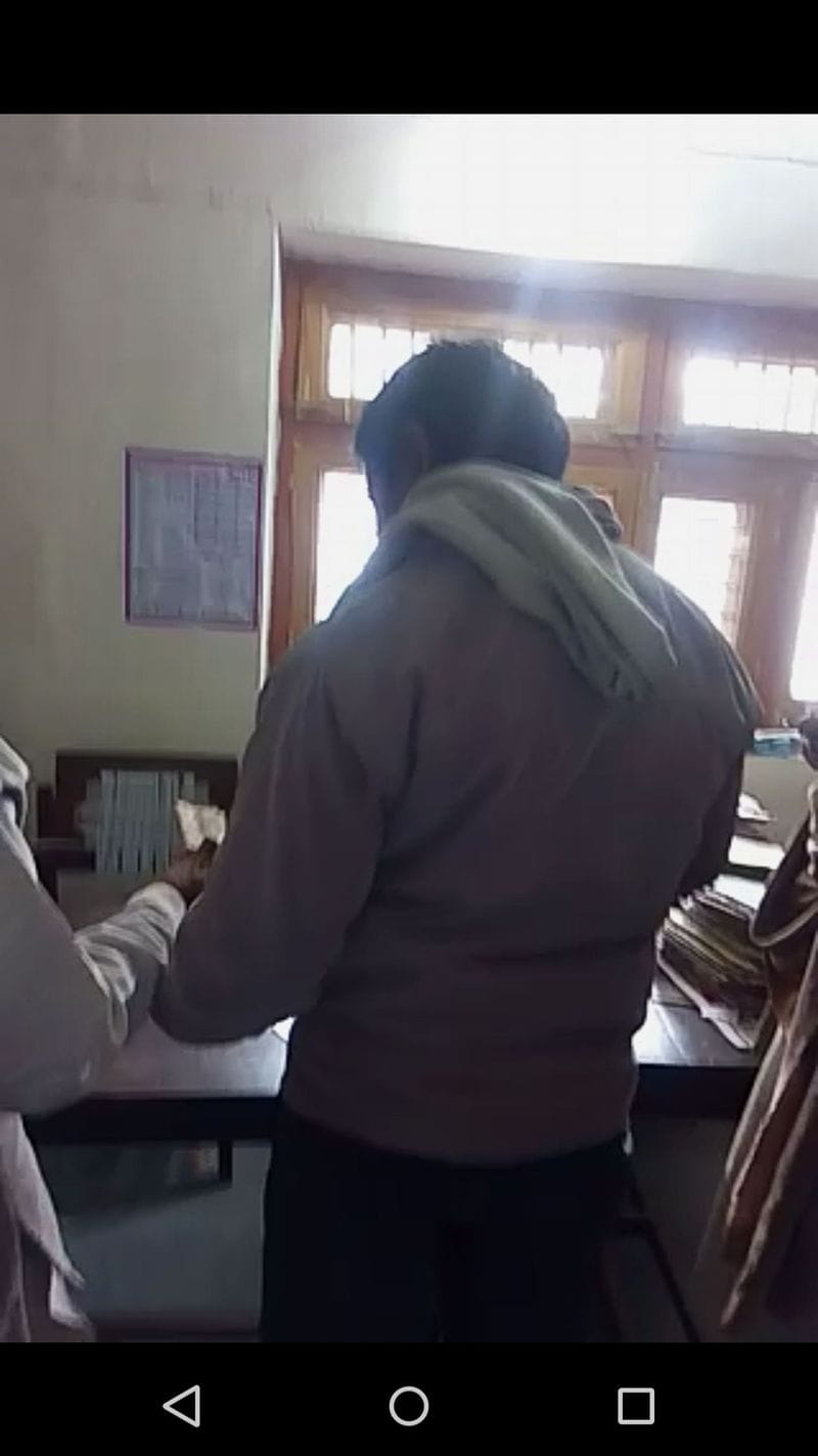 Viral Video of employees accepting bribes
