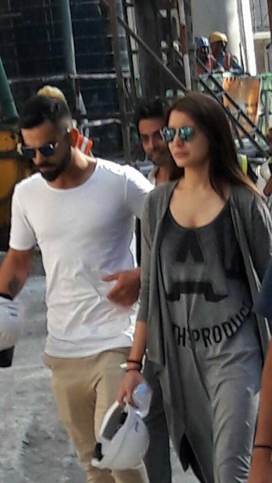 irat and Anushka visit his sky bungalow, couple may move in together
