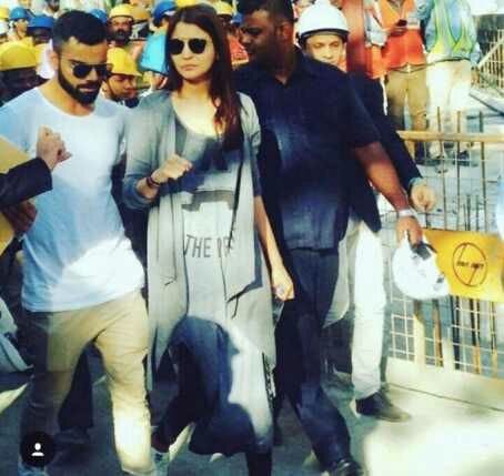 irat and Anushka visit his sky bungalow, couple may move in together