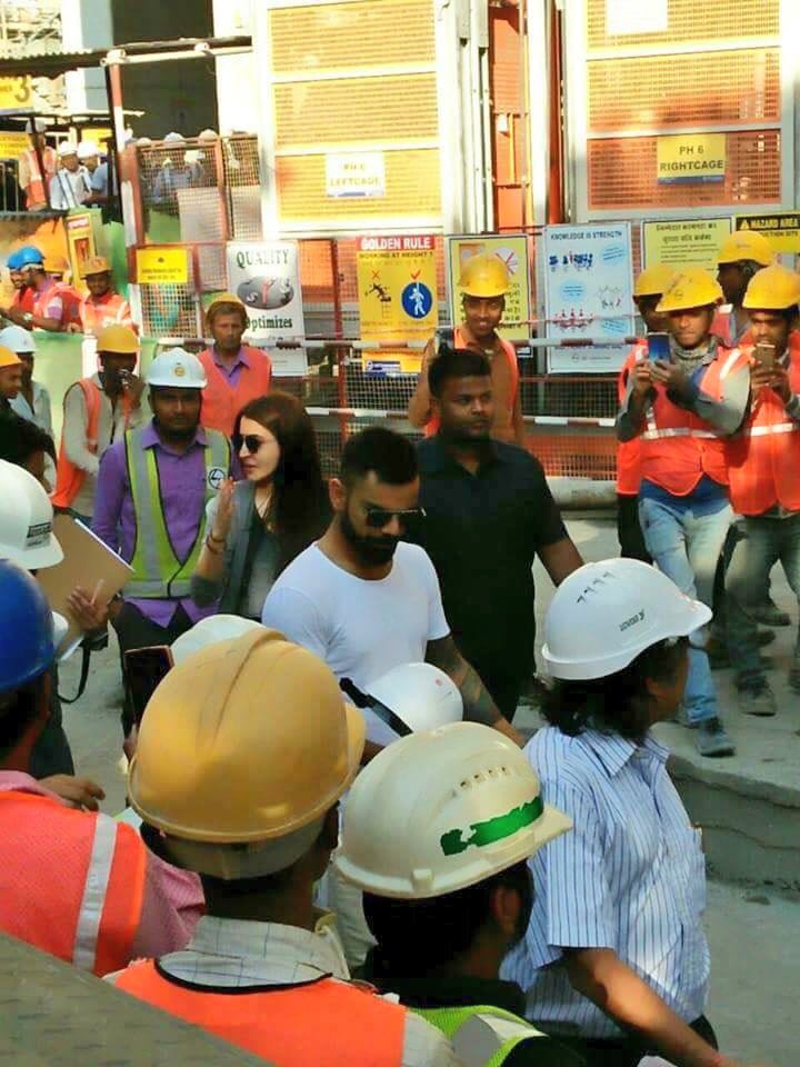 irat and Anushka visit his sky bungalow, couple may move in together
