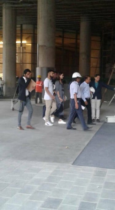 irat and Anushka visit his sky bungalow, couple may move in together
