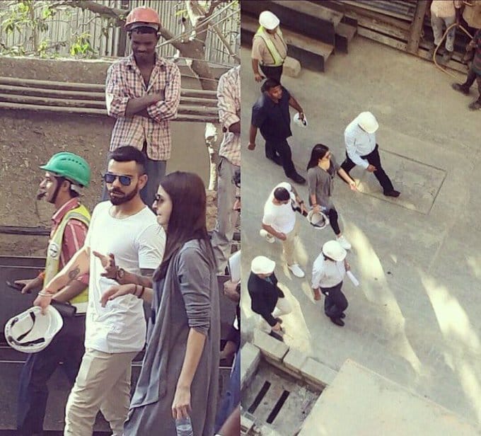 irat and Anushka visit his sky bungalow, couple may move in together