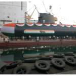 'Khanderi' the 2nd scorpene class submarine launched 