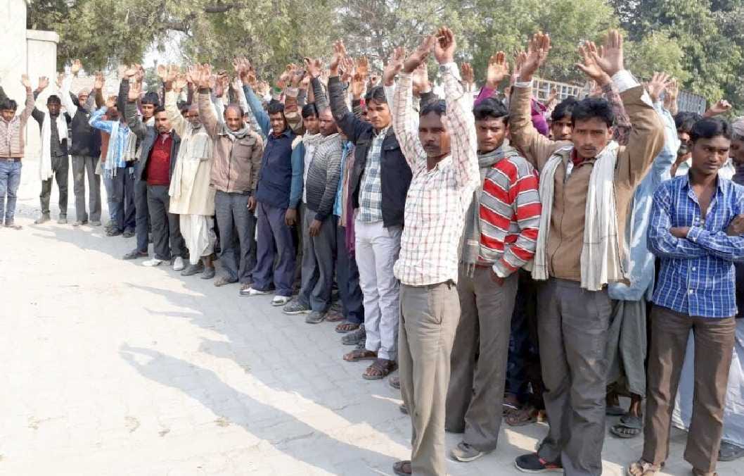 Villagers were not arrested at the police station Htyaropion gherry