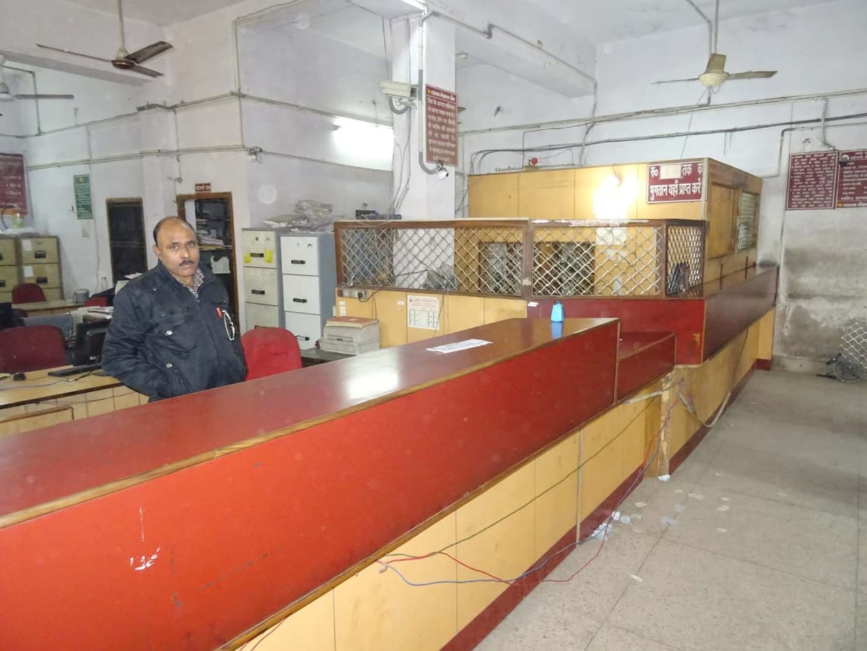 The mob smashed the cash counter Grill