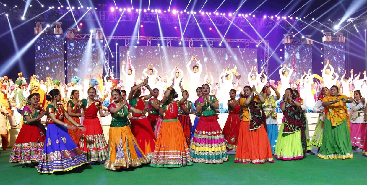 Cultural Youth Festival in Central Park today at Delhi