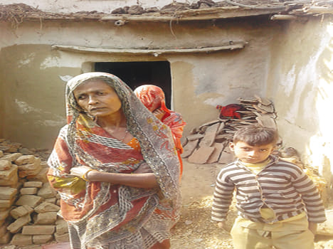 Officials were not even peep deceased farmer's house