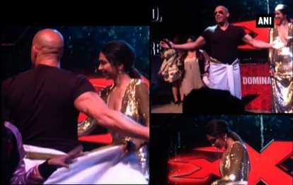 VIN DIESEL IN INDIA DEEPIKA PADUKONE 