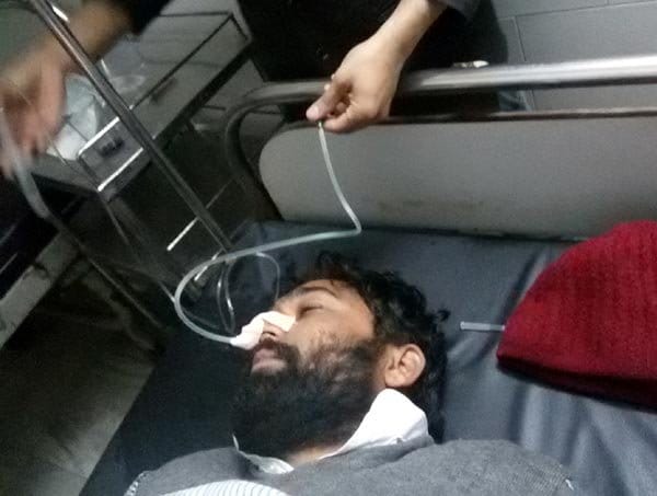 congress leader, his wife and daughter funeral at muktsar of punjab, son in critical condition
