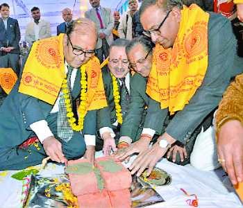 Chief Justice laid the foundation of a new court building