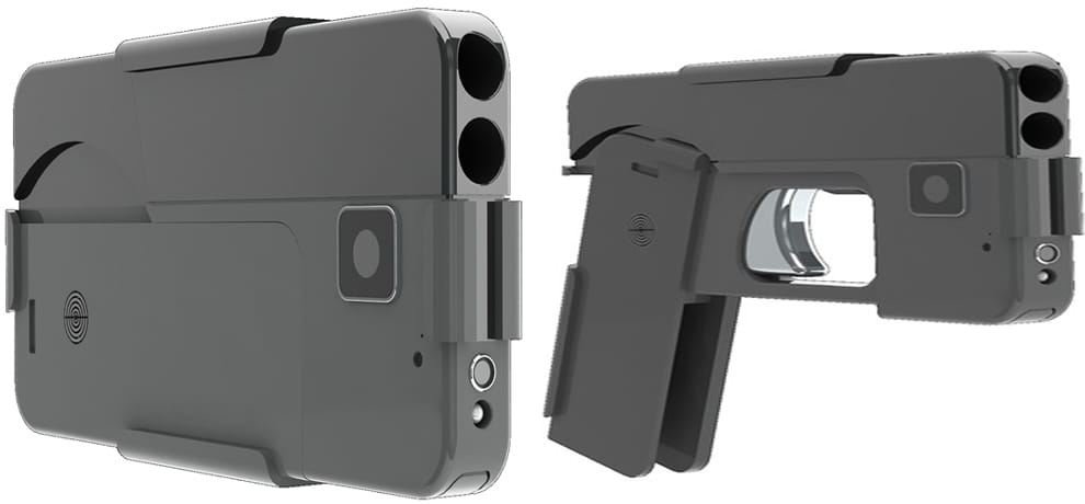 Gun that looks like iPhone 