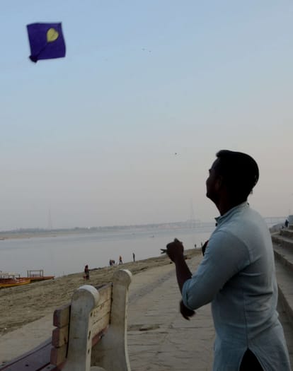 kite competition for voters awareness in lucknow