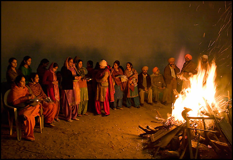 lohri importance for newly married couple 