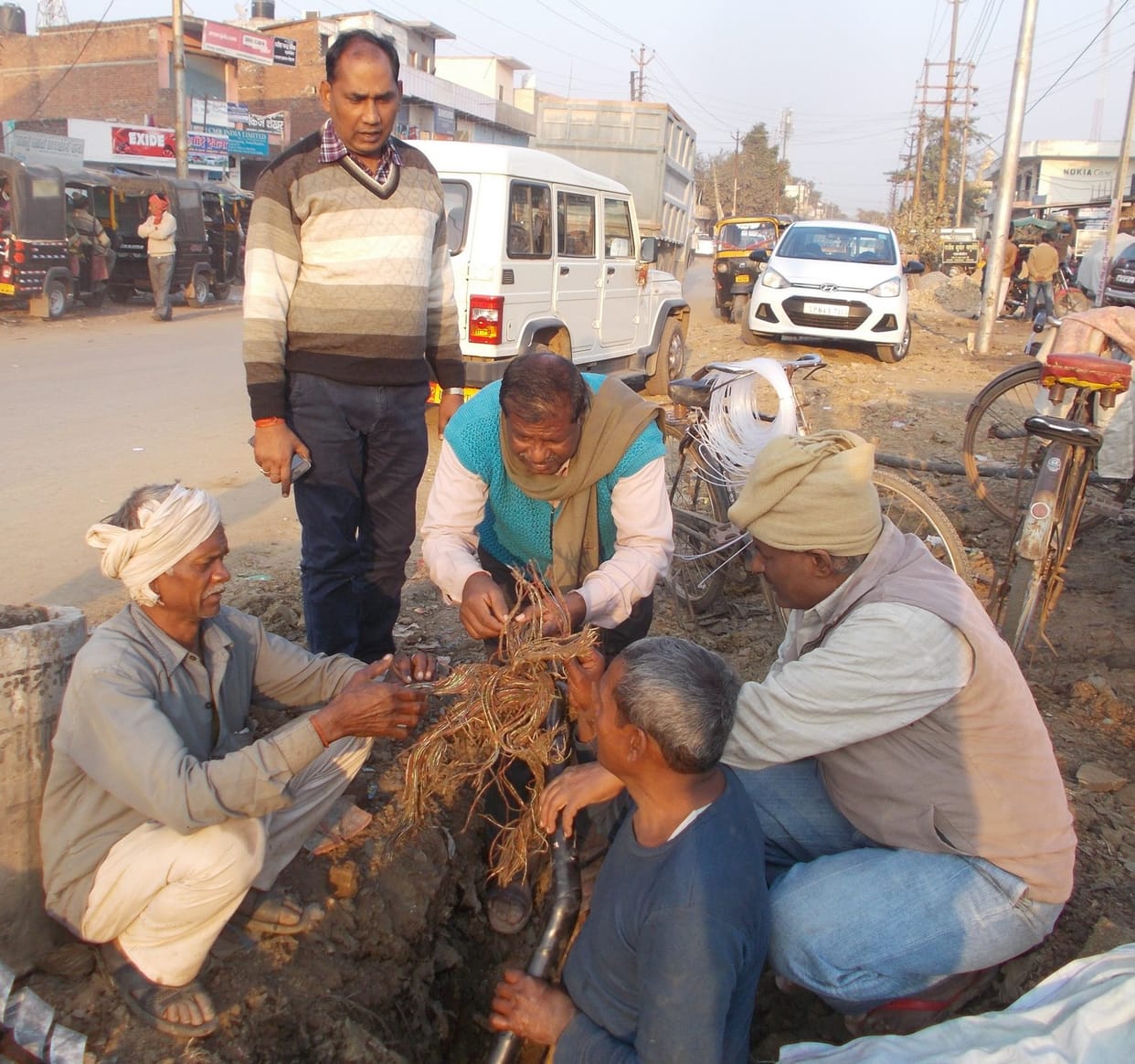 sonbhadra: internet service distrbed after bsnl ofc cable cut