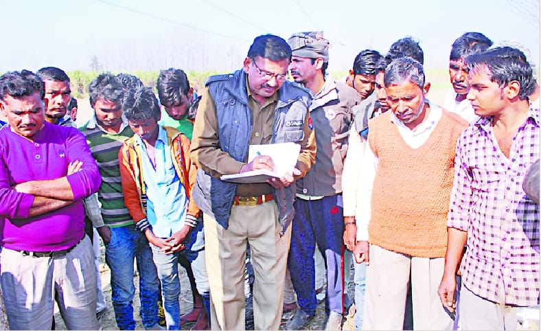 The rural laborer's body returned home