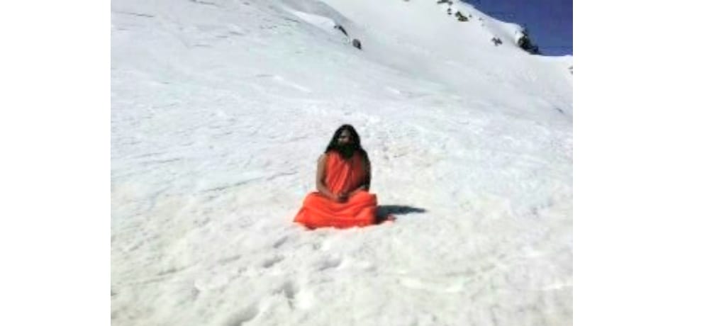 15 feet snow on the way to shirgul mahadev temple in sirmour Himachal Pradesh