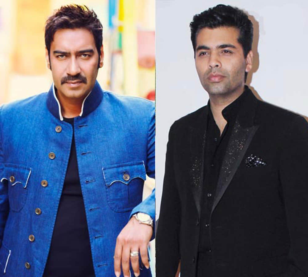 ajay devgan replied to karan johar fight