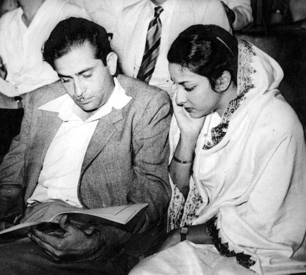 flash back story of raj kapoor and nargis