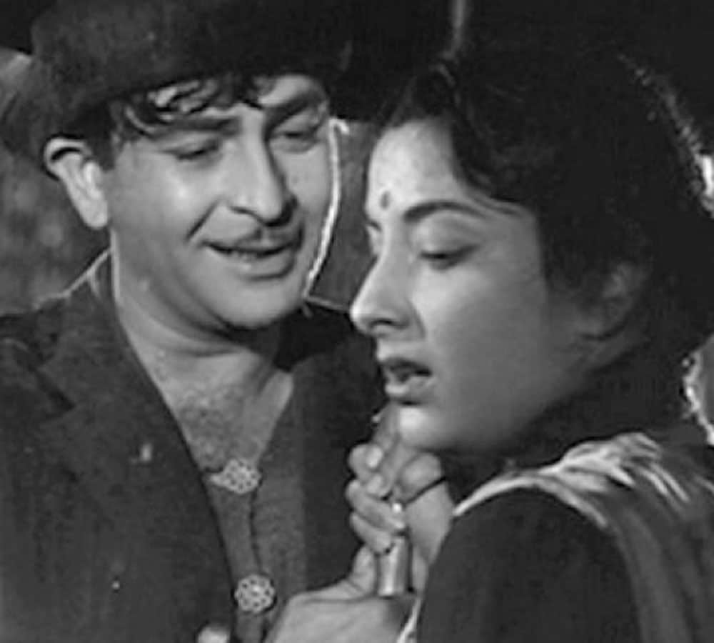 flash back story of raj kapoor and nargis