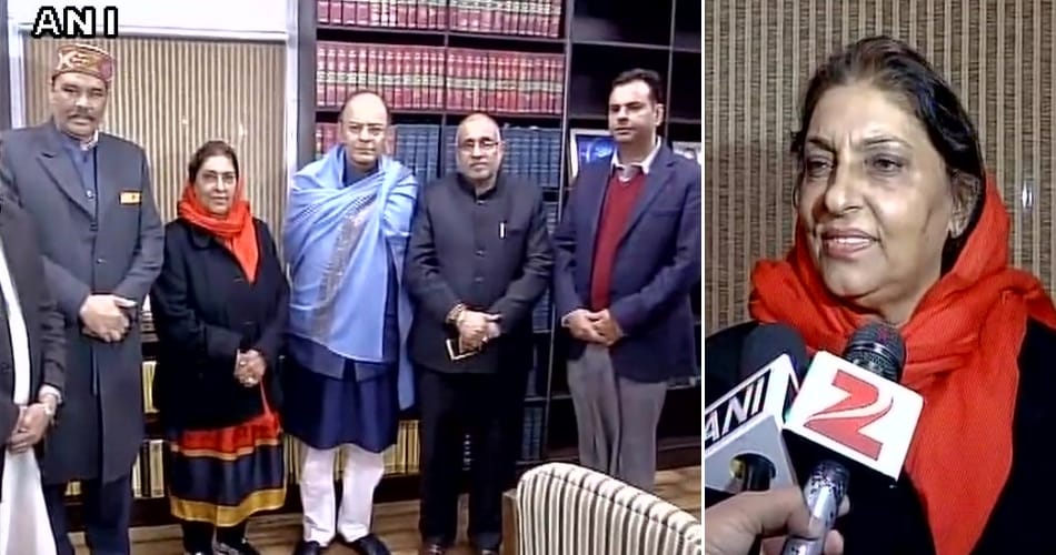Former Punjab Chief Minister Beant Singh's daughter Gurkanwal Kaur joins BJP
