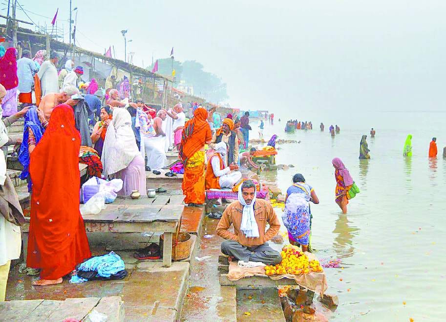 Two million pilgrims took dip