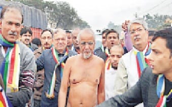 jain muni ka mangal parvesh hua