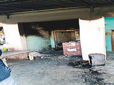 Loss of one million in the grocery store fire