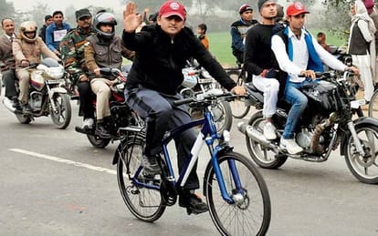 if cycle seized mulayam and akhilsh both gruops will be in loss