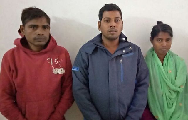 Bangladeshi couple, including the three arrested