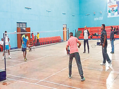 Consecration of men's singles champion in Jhansi
