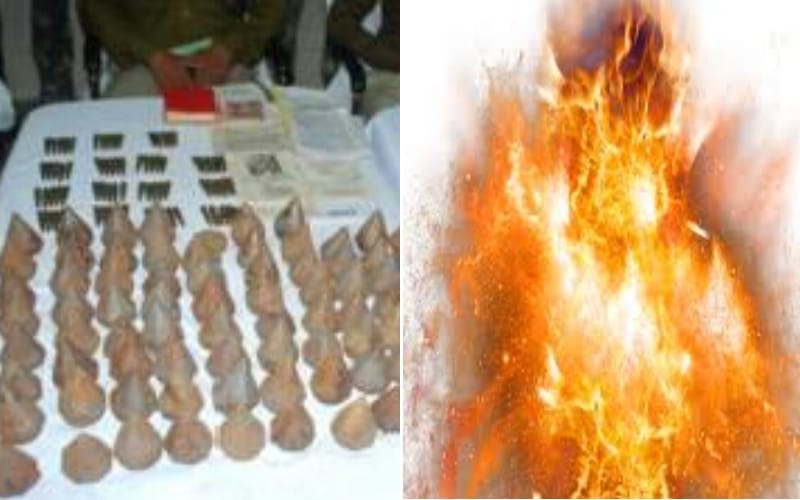 two man arrested with explosive in gonda