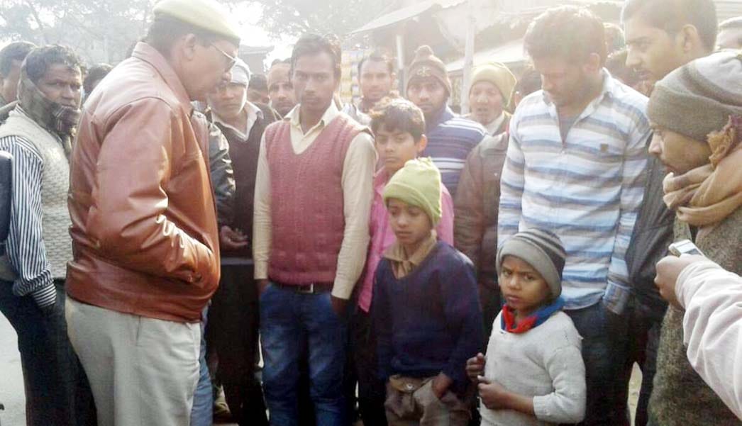 children left destitute on the street in cold  