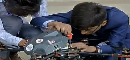 14 year old Gujarat boy sign deal of 5 crore for his own anti landmine drone