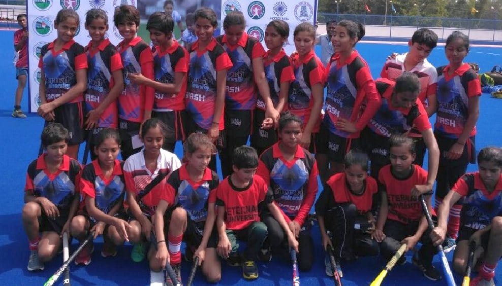 Himachal Him Girls Hockey Team Won 7th National Hockey India Championship.