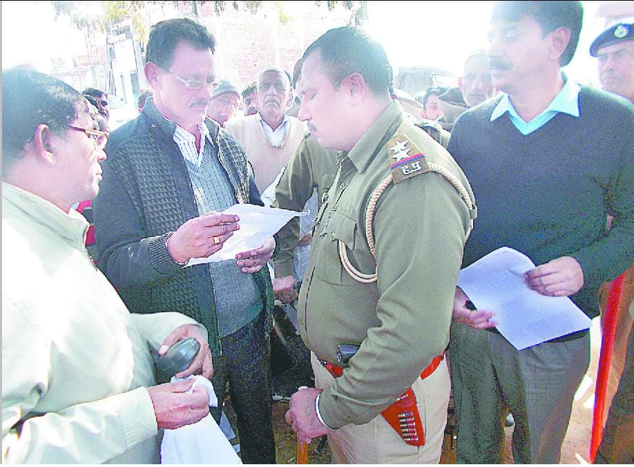 dispute over construction, DCM mill hisar, Hisar police, hisar