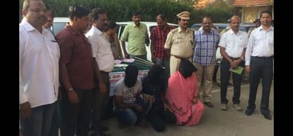 woman gangster and her group arrested in karnataka by police