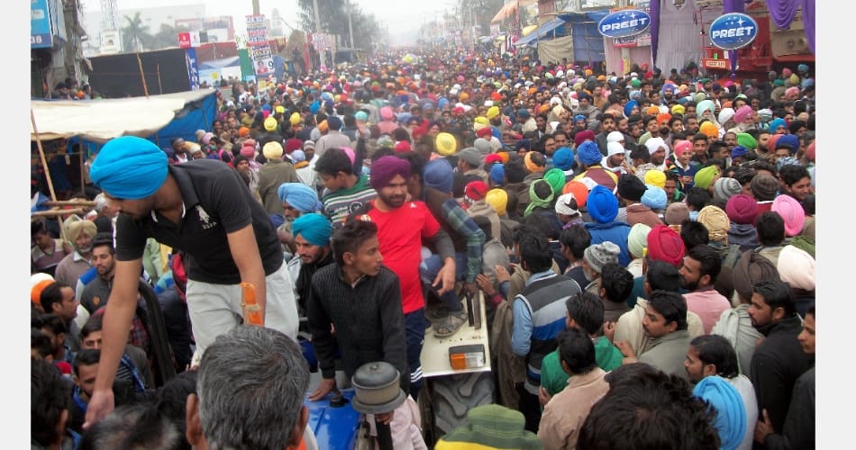 Maghi mela in muktsar punjab, no political confrence this time