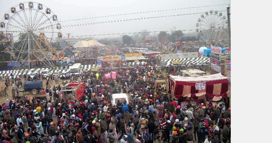 Maghi mela in muktsar punjab, no political confrence this time