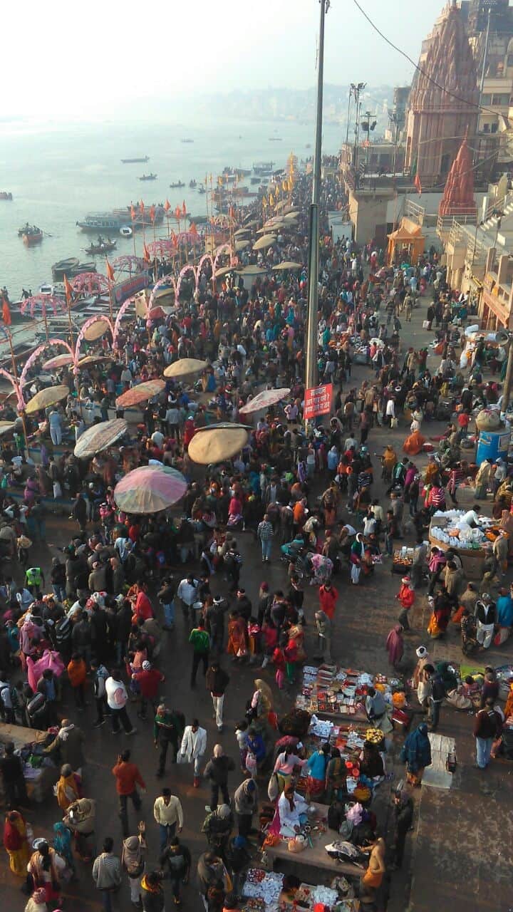 Makar Sankranti Varanasi see pictures 