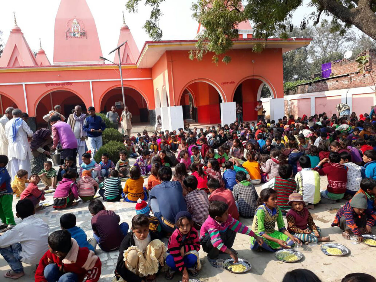 Makar Sankranti was celebrated throughout the district