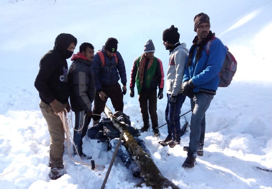 NIT Students Dead Body recovered from Shikari Devi.