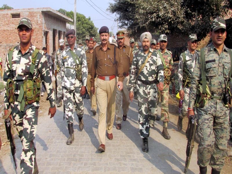 The foot march CRPF